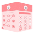 程序图标：AppLock Theme Pink