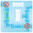 Biểu tượng của chương trình: Water Flow Puzzle - Conne…