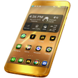 Icon of program: Neon Gold Theme For Launc…