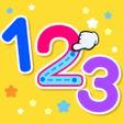 プログラムのアイコン：1234 Numbers Game for Kid…