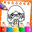 プログラムのアイコン：Toca Boca Coloring Book L…