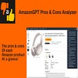 Icon of program: AmazonGPT Pros & Cons Ana…