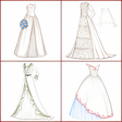プログラムのアイコン：drawing dress designs