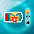 プログラムのアイコン：Emoji Battery: Battery Wi…