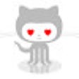 プログラムのアイコン：Github Heart Throb