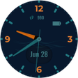 ไอคอนของโปรแกรม: Divers Blue - watch face