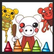 Ícone do programa: Pigg Coloring Book