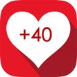 Ikona programu: Plus40 - dating and chat.