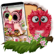 أيقونة البرنامج: Cute Owl Launcher Theme