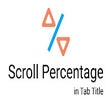Scroll Percentage in Tab Title Extension