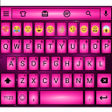 Ikona programu: Emoji Keyboard Led Pink T…