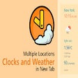 ไอคอนของโปรแกรม: Clocks and Weather