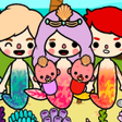 プログラムのアイコン：Boca Mermaid Toca HD Wall…
