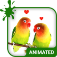 ไอคอนของโปรแกรม: Lovebirds Animated Keyboa…