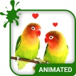 Lovebirds Animated Keyboard