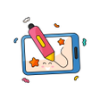 ไอคอนของโปรแกรม: AR Drawing: Sketch