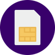 Icoon van programma: SIM card info  Network ce…