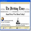 プログラムのアイコン：Your Birthday News