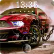 Super Racer Car Lock Screen Wallpaper