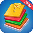 프로그램 아이콘: Cloth Shuffle Sort: Merge…