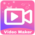 Icona del programma: Photo video maker with mu…