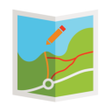 Ikon program: Map & Draw - Custom Map M…
