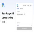 Ikon program: Ad Library: Save Google A…