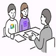 Иконка программы: MeetMap - Google Meet Cha…