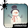 Ikon program: Snowman Animated Keyboard