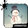 Snowman Animated Keyboard