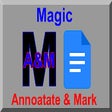 ไอคอนของโปรแกรม: Magic Annotate & Mark