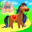أيقونة البرنامج: Kids Animal Farm Toddler …