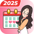 Icoon van programma: Period tracker  calculato…