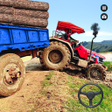 أيقونة البرنامج: Real Farming Tractor Simu…