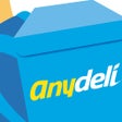 ไอคอนของโปรแกรม: anydeli　料理デリバリーサービス
