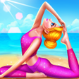 Ikona programu: Dressup Yoga Girl: Makeov…