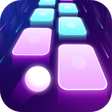 程序图标：Tiles Dancing Ball Hop