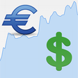 أيقونة البرنامج: Euro / USD Rate