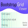 Ikon program: Bootstrap grid viewer