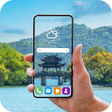 Icoon van programma: Transparent Wallpaper Scr…