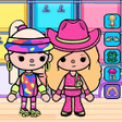 Programın simgesi: Toca Boca Barby Dress Up