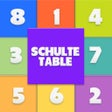 أيقونة البرنامج: Schulte Table - Speed Rea…