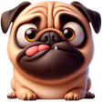 Ícone do programa: Cute Dog Stickers for Wha…
