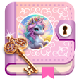 プログラムのアイコン：Unicorn Diary with lock -…
