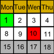 Ikon program: My Shift Calendar