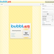 Icoon van programma: bubbl.us