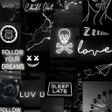 程序图标：Black Aesthetic Wallpaper