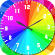 Icon of program: Rainbow Clock Live Wallpa…
