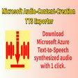 Icon of program: Microsoft Audio-Content-C…