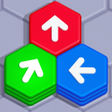 プログラムのアイコン：Hexa Run - Block Puzzle